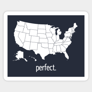 Perfect America Sticker